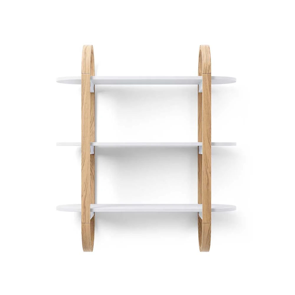 מידוף 3 קומות Bellwood לבן - Image 3