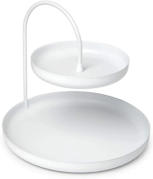 מעמד 2 קומות POISE לבן L - Image 3