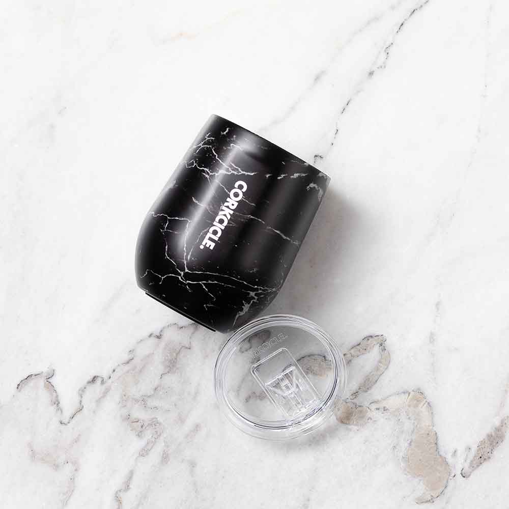 כוס STEMLESS 350ML שחור שיש - Image 2