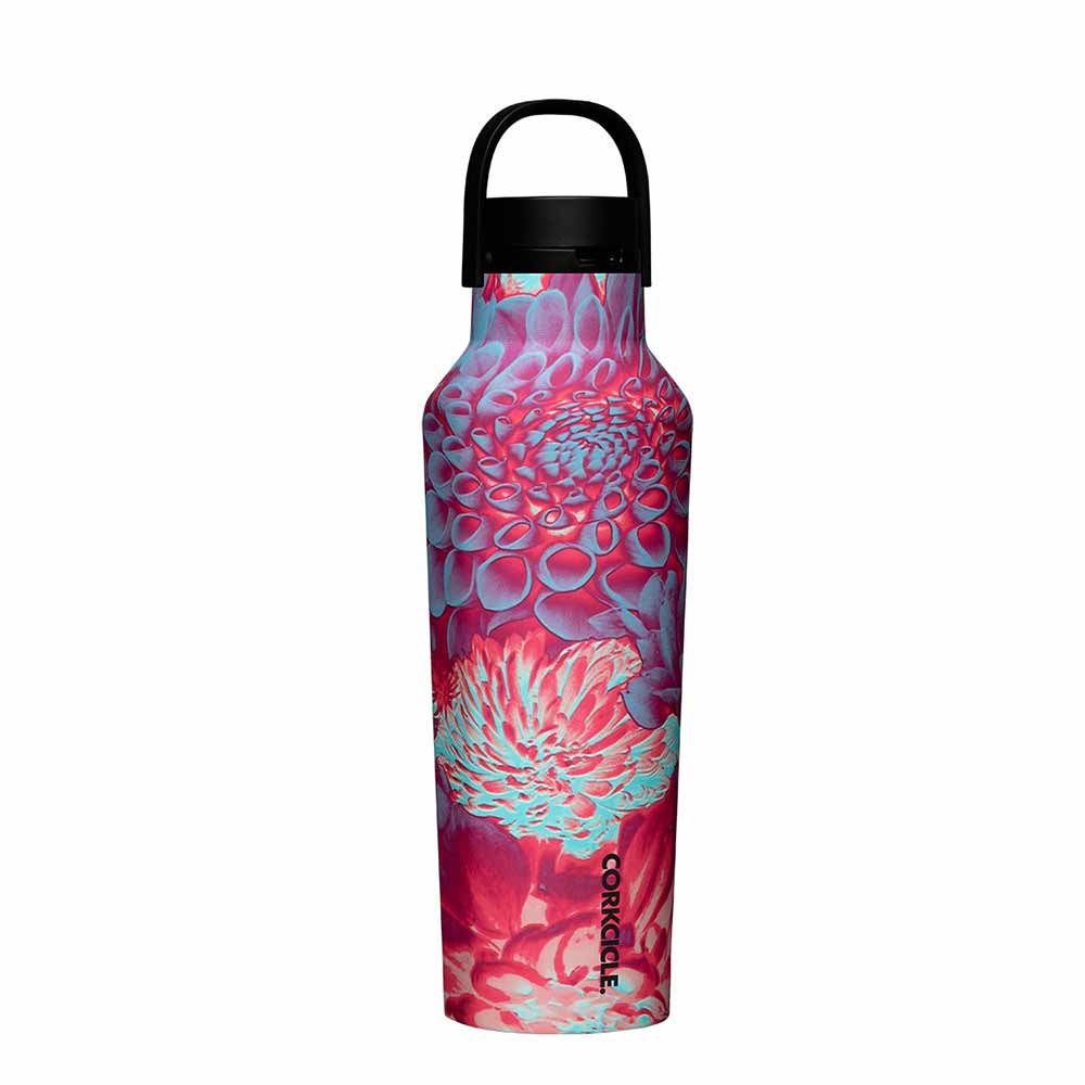 בקבוק 570ML CANTEEN פרחוני פיית ספורט - Image 3