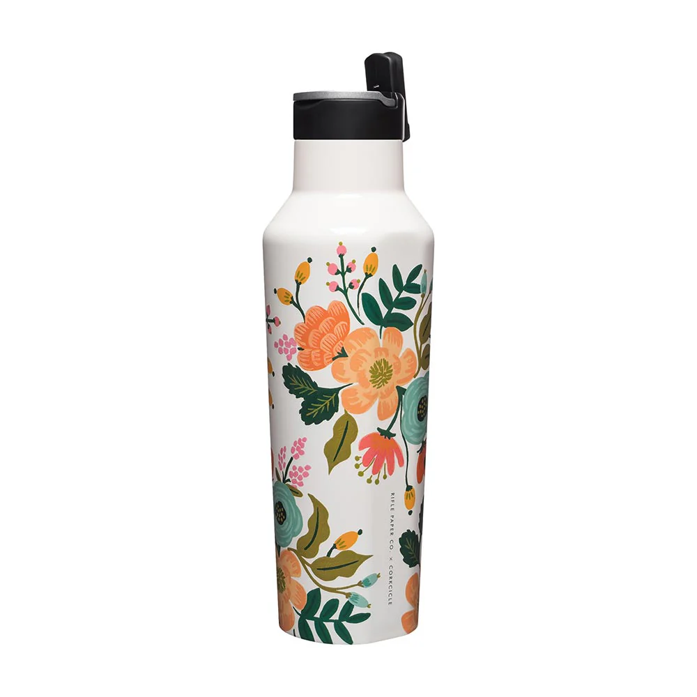 בקבוק 570ML CANTEEN פרחוני קרם פיית ספורט - Image 2