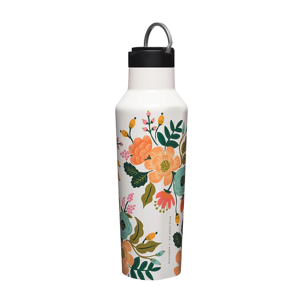 בקבוק 570ML CANTEEN פרחוני קרם פיית ספורט - Image 4