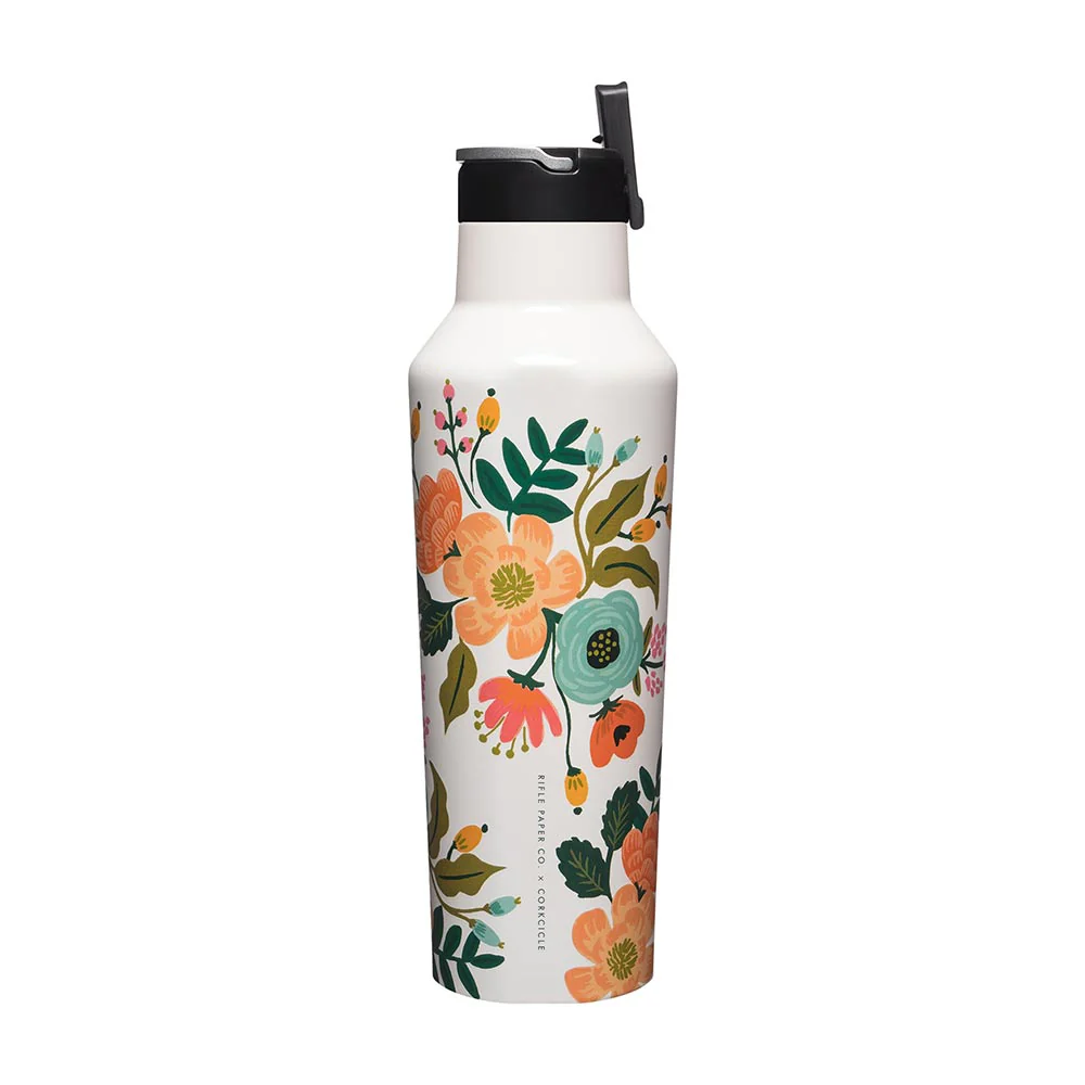 בקבוק 570ML CANTEEN פרחוני קרם פיית ספורט - Image 5