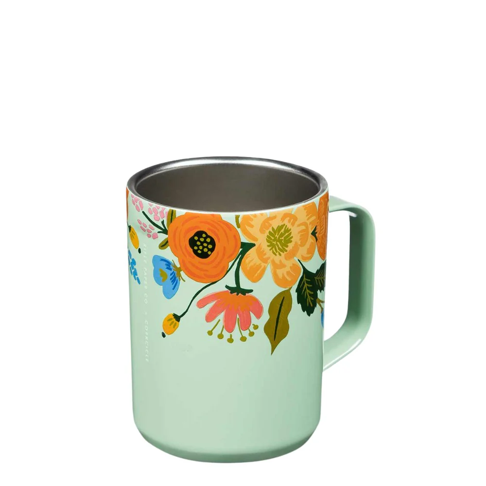 ספל 475ML MUG פרחוני מנטה - Image 4