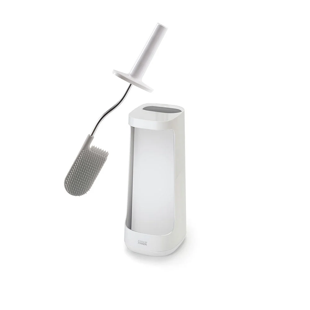 מברשת לאסלה עם אחסון FLEX PLUS לבן - Image 3