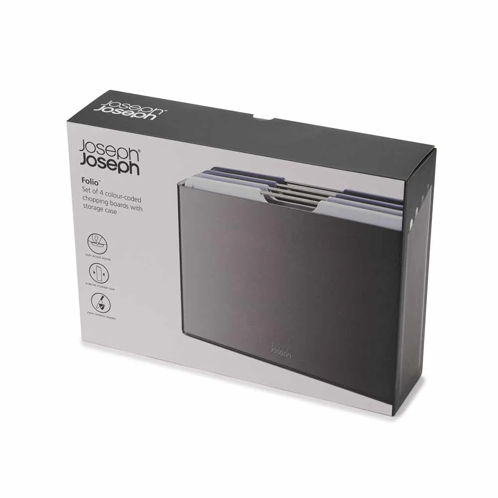 סט 4 קרשי חיתוך FOLIO Graphite בינוני - Image 7