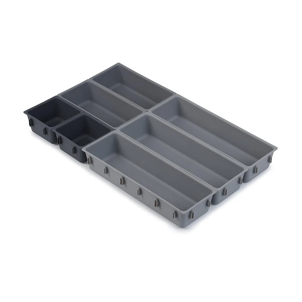 ארגונית סכום Drawer אפור 7 חלקים