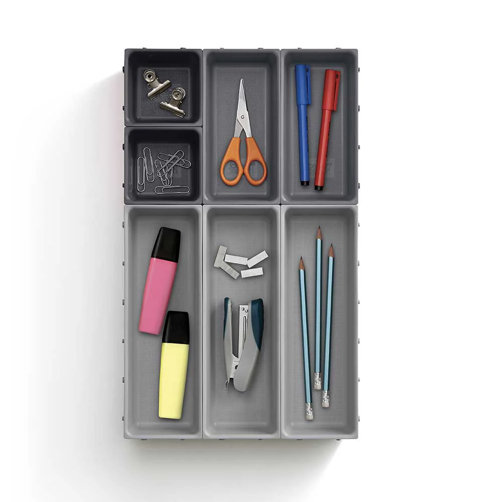 ארגונית סכום Drawer אפור 7 חלקים - Image 6