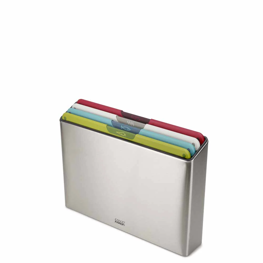 סט 4 קרשי חיתוך FOLIO כסוף - Image 7