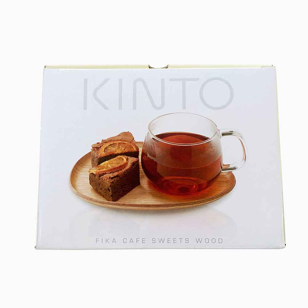 כלי עץ להגשה וכוס Fika - Image 2