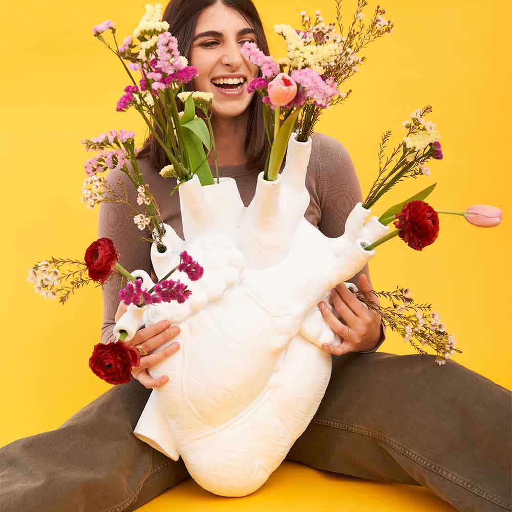 אגרטל לב ענק - Love In Bloom - Image 2