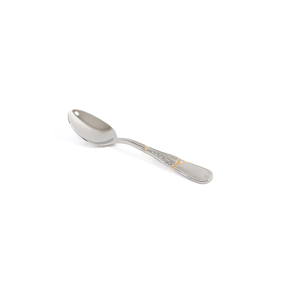 סט סכו"ם KINTSUGI פסים זהב - Image 7