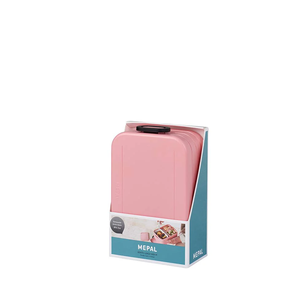 קופסת אוכל Bento בינוני ורוד - Image 3