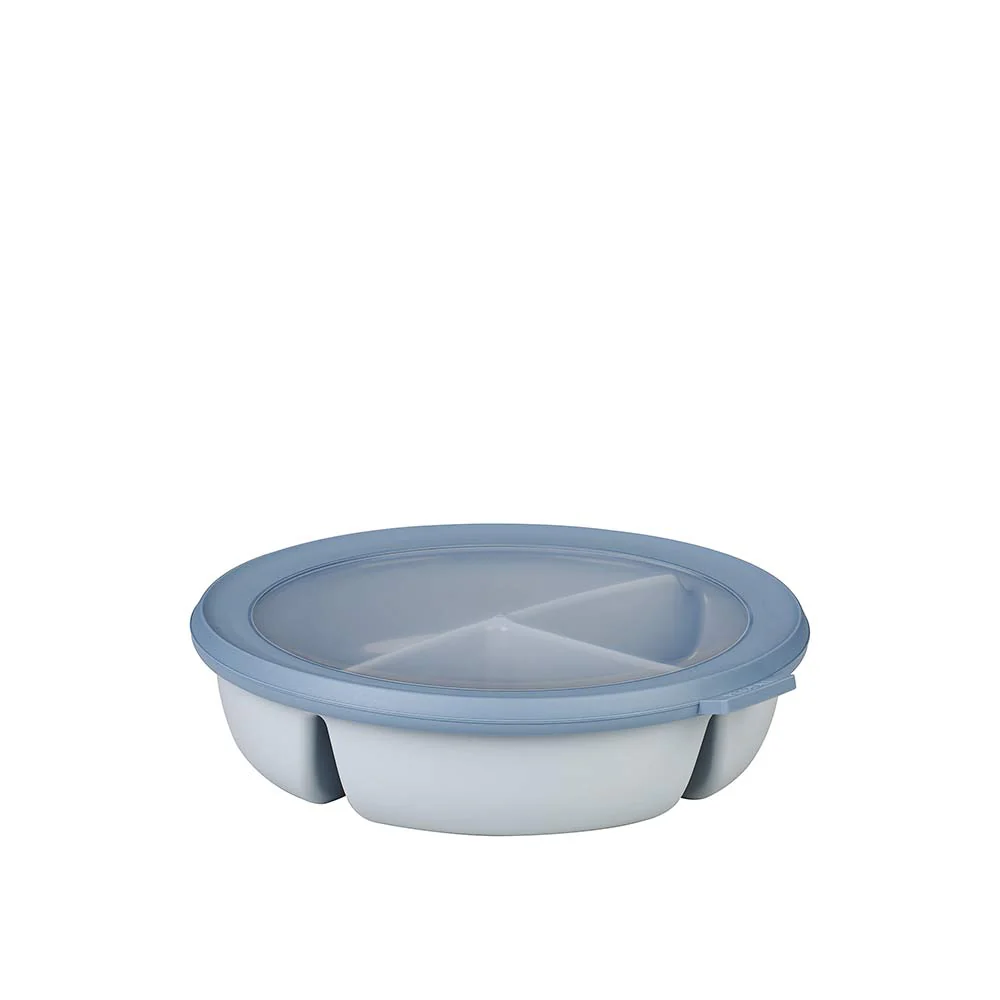 קערת אוכל Bento עגולה תכלת