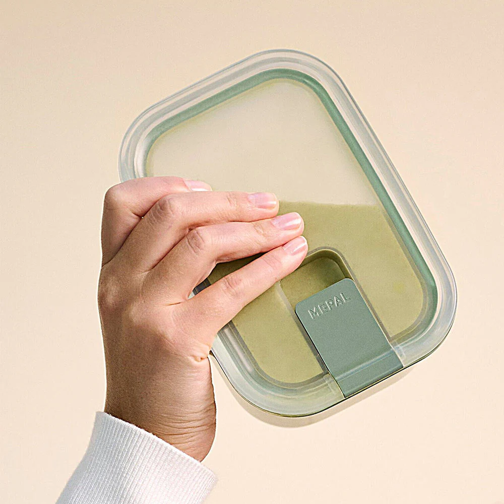 סט 3 קופסאות אוכל מלבניות easyclip M שחור - Image 5