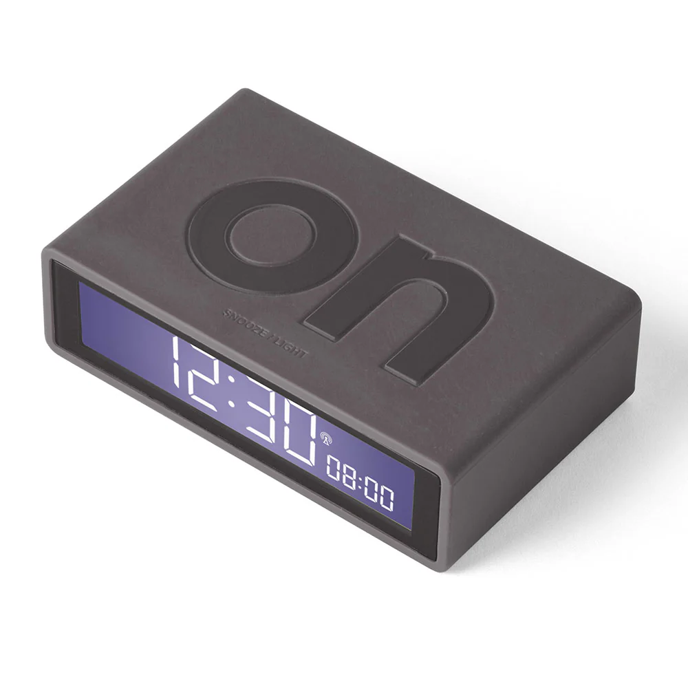 שעון מעורר Flip אפור כהה - Image 3