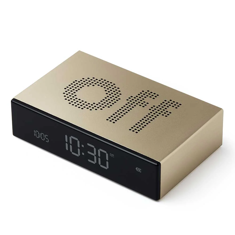 שעון מעורר Flip Premium זהב - Image 3