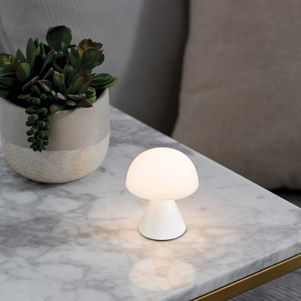 מנורה MINA לבן בוהק - Image 2