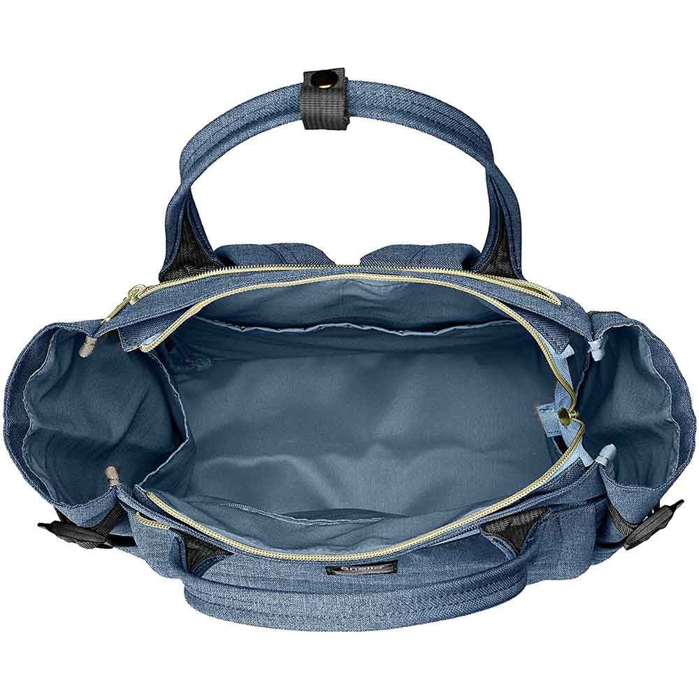 תיק גב Tote כחול - Image 3
