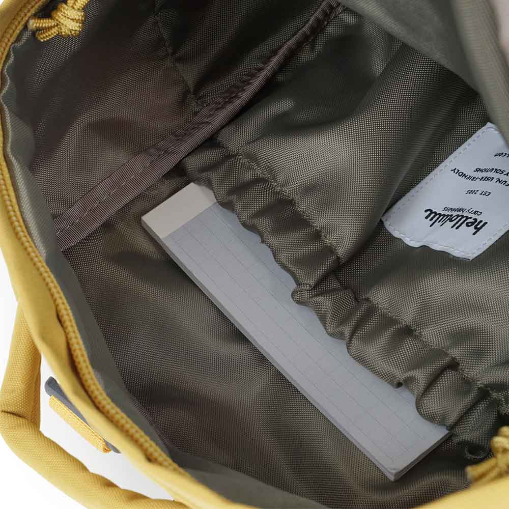 תיק מיני daypack - חרדל - Image 3