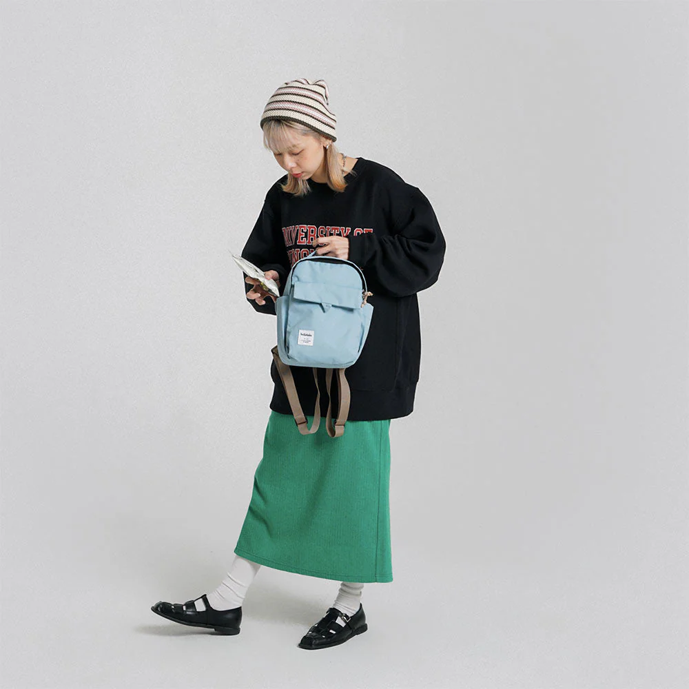 תיק מיני daypack - תכלת - Image 3