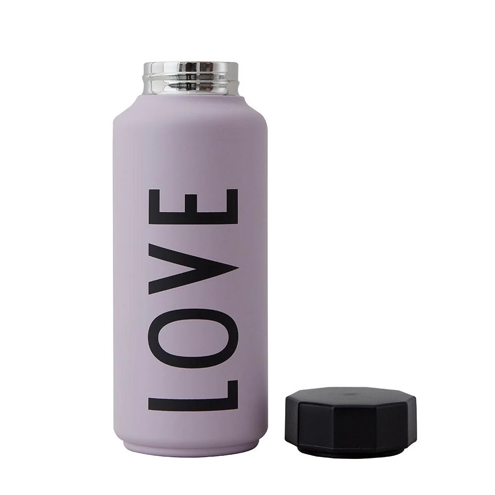 בקבוק תרמי Love סגול - Image 3