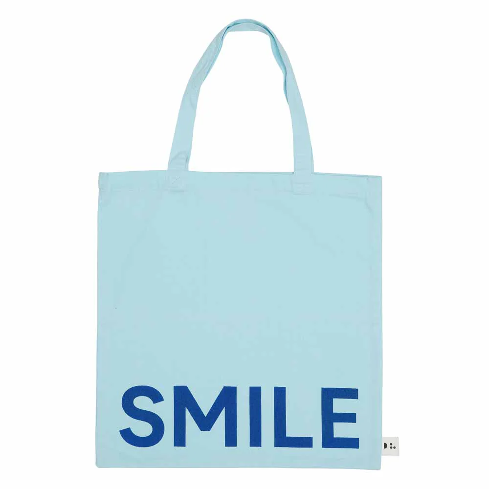 תיק TOTE SMILE תכלת
