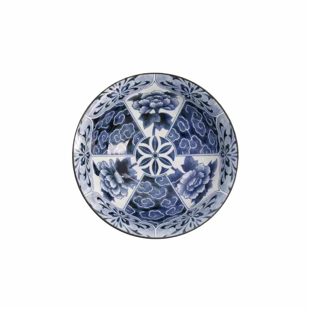 קערת הגשה פרחים ועננים 20961 - Image 2