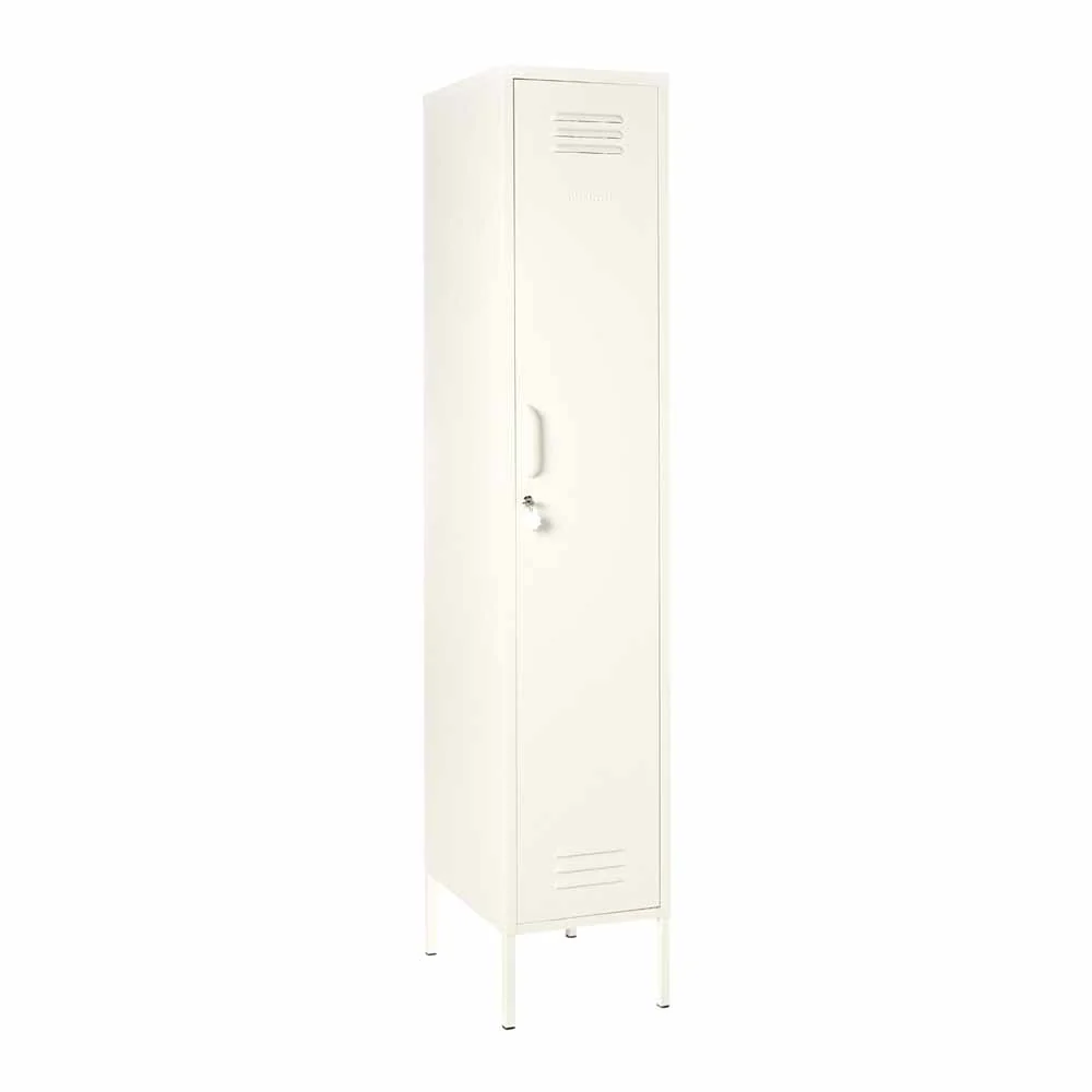 ארון מתכת Skinny לבן - Image 3
