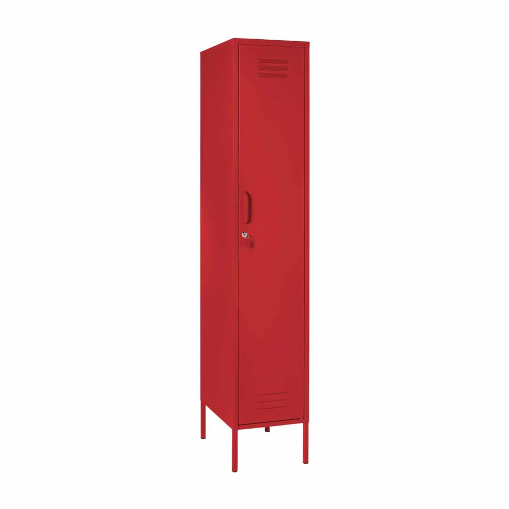 ארון מתכת Skinny אדום - Image 7
