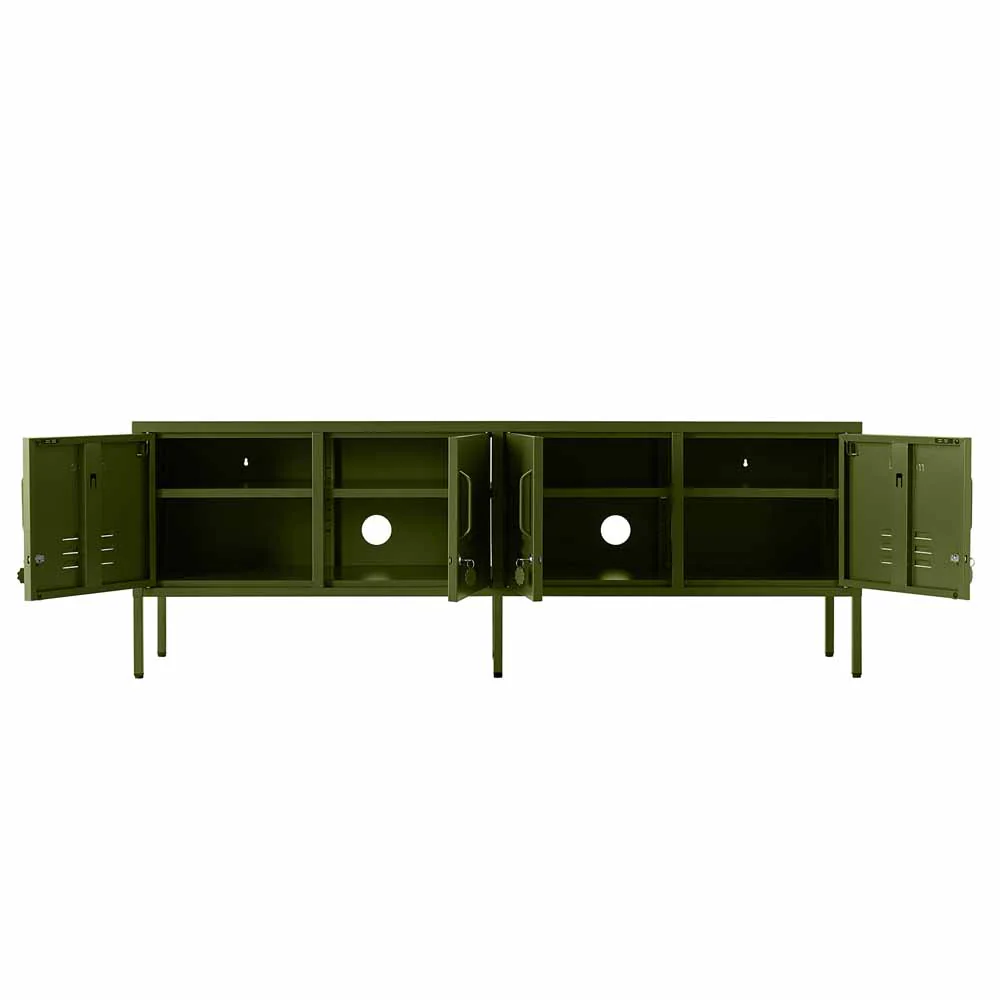 ארון מתכת Standard ירוק זית - Image 9