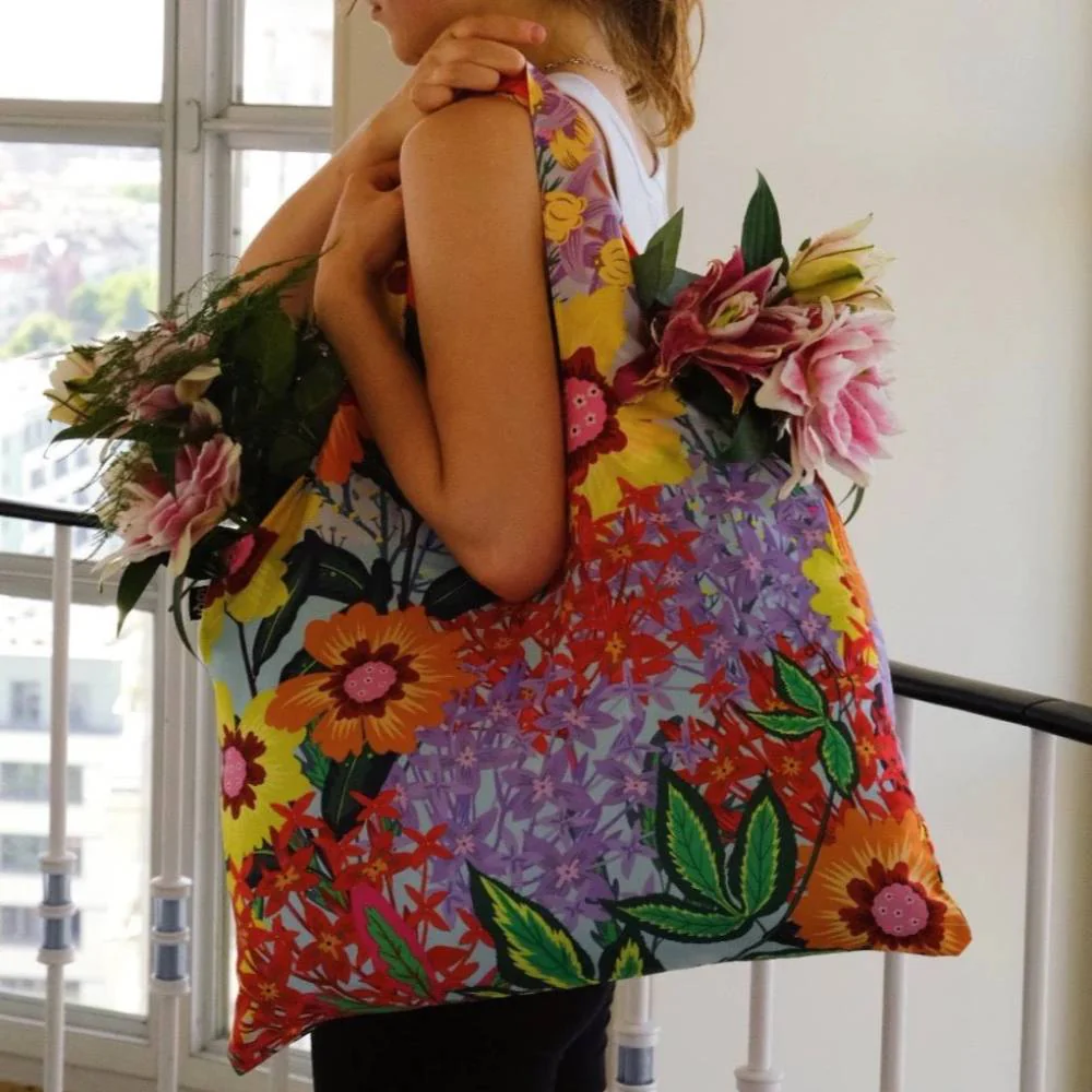 תיק מתקפל Thai Floral - Image 2