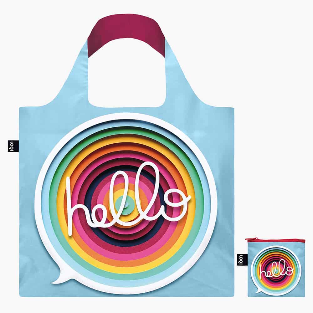 תיק מתקפל Hello - Image 2