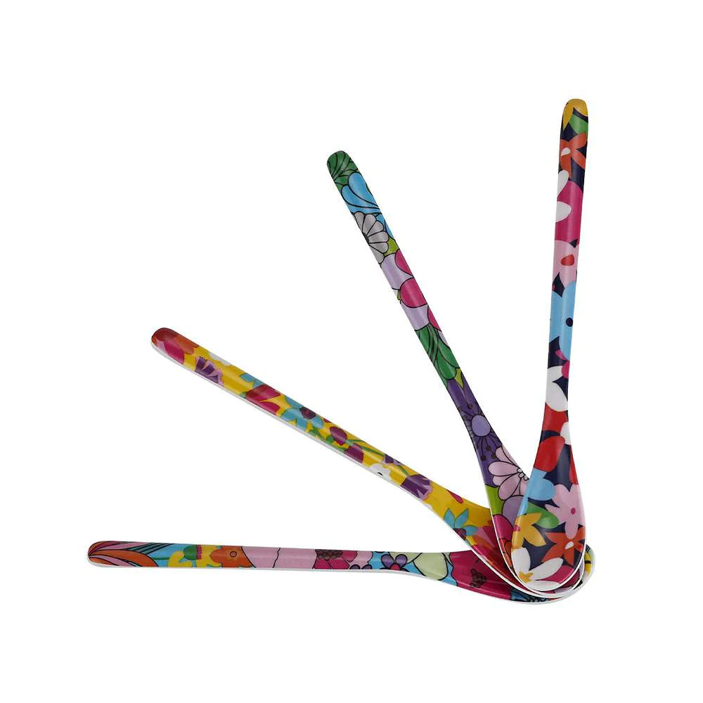 סט 4 כפיות Garden Floral - Image 2