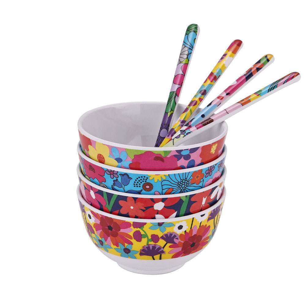 סט 4 קערות מיני Garden Floral - Image 7