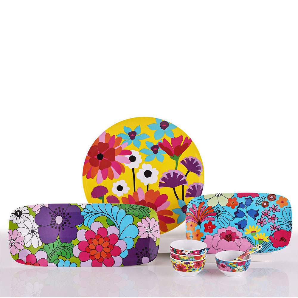 סט 4 קערות מיני Garden Floral - Image 8