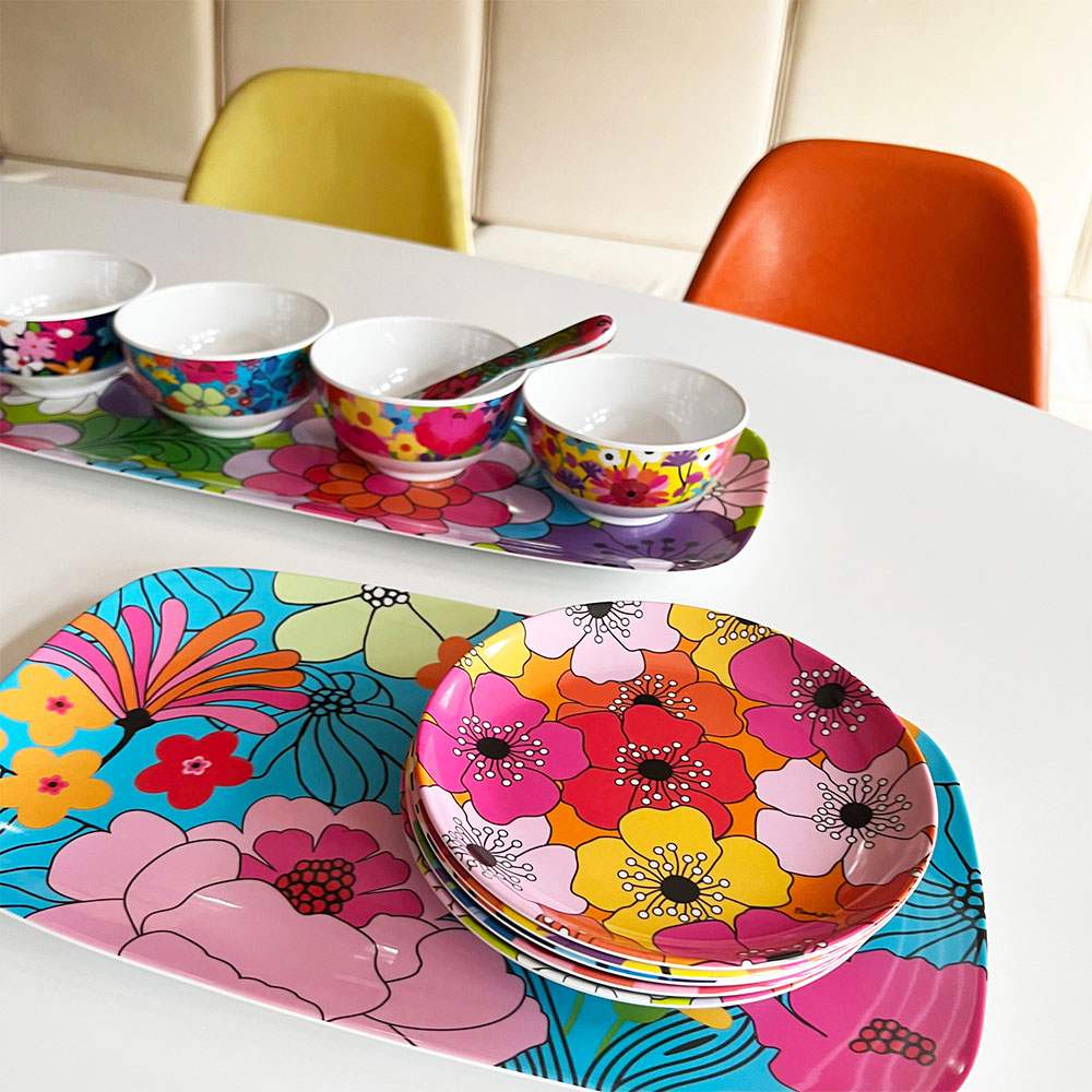 סט 4 קערות מיני Garden Floral - Image 9