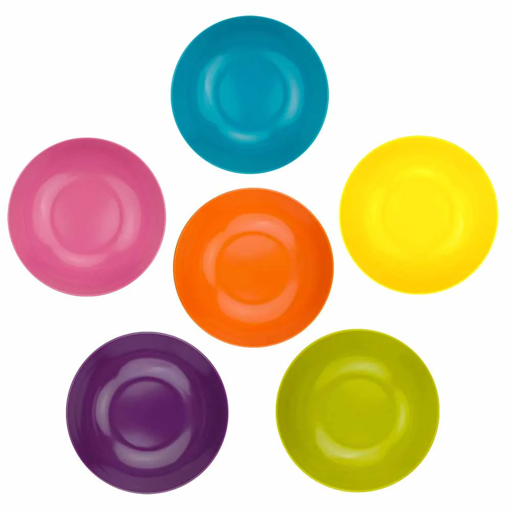 סט 6 קערות פסטה צבעוני - Image 3