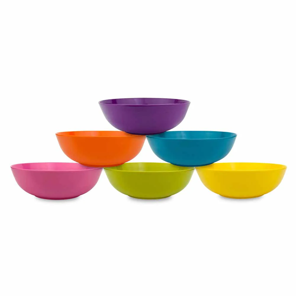 סט 6 קערות פסטה צבעוני - Image 4