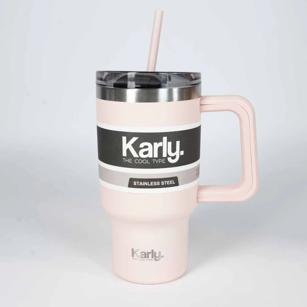 כוס KARLY TUMBLER 940 מ"ל ורוד בהיר - Image 2