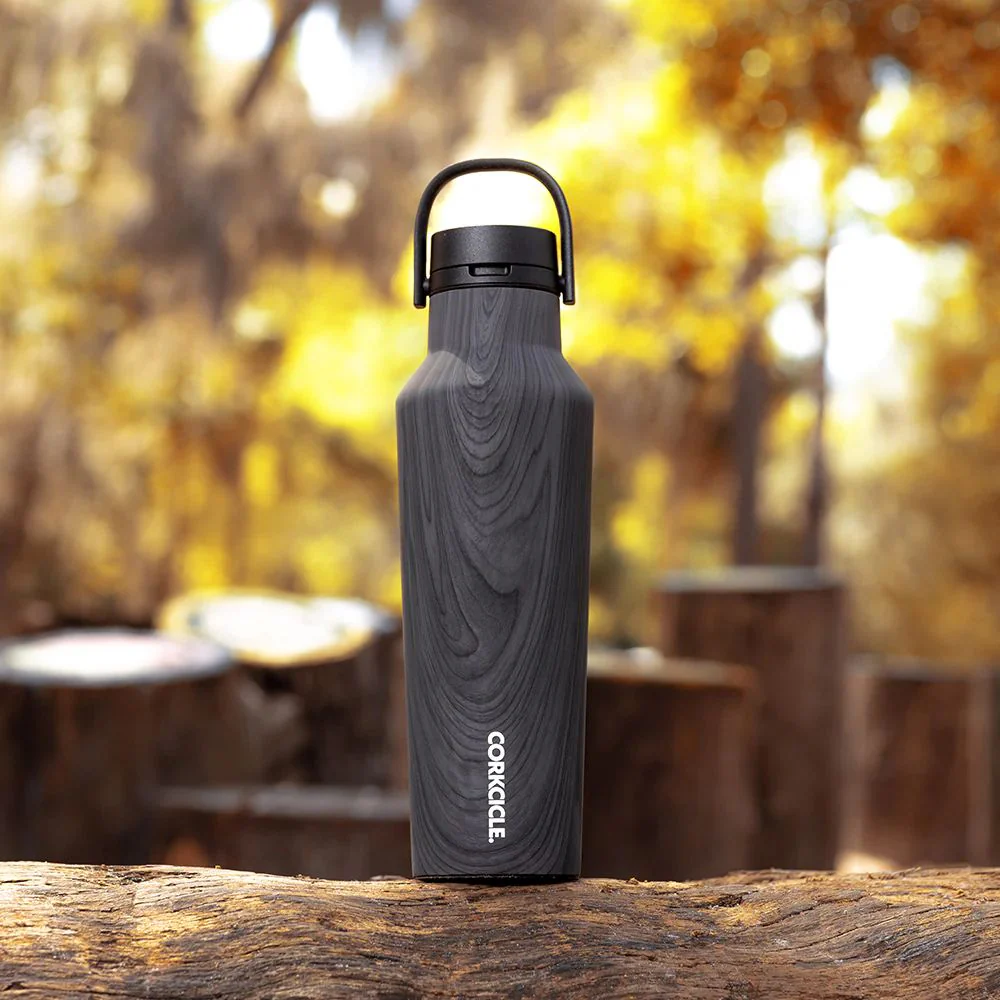 בקבוק 590ML SPORT CANTEEN עץ מושחר - Image 3