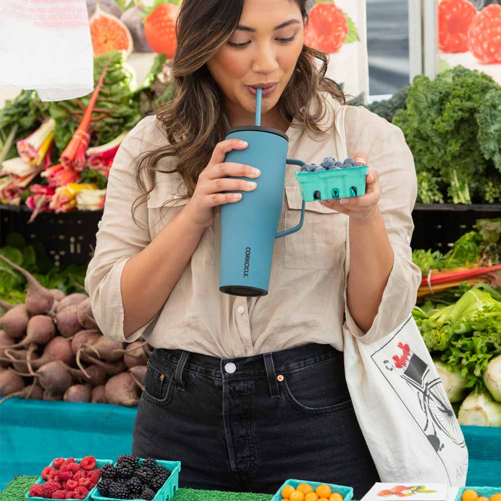 כוס COLD CUP XL 890ML כחול סוער - Image 4