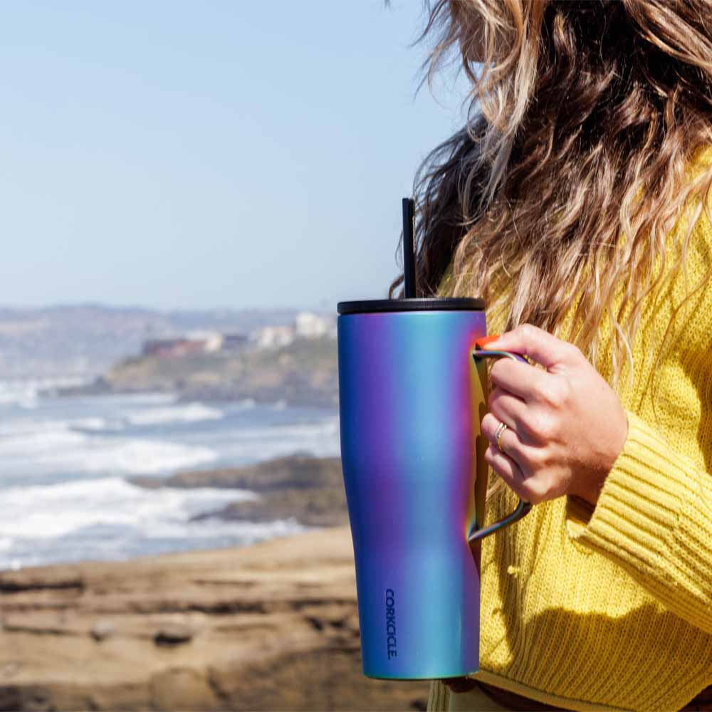 כוס COLD CUP XL 890ML כחול- אפור - Image 3
