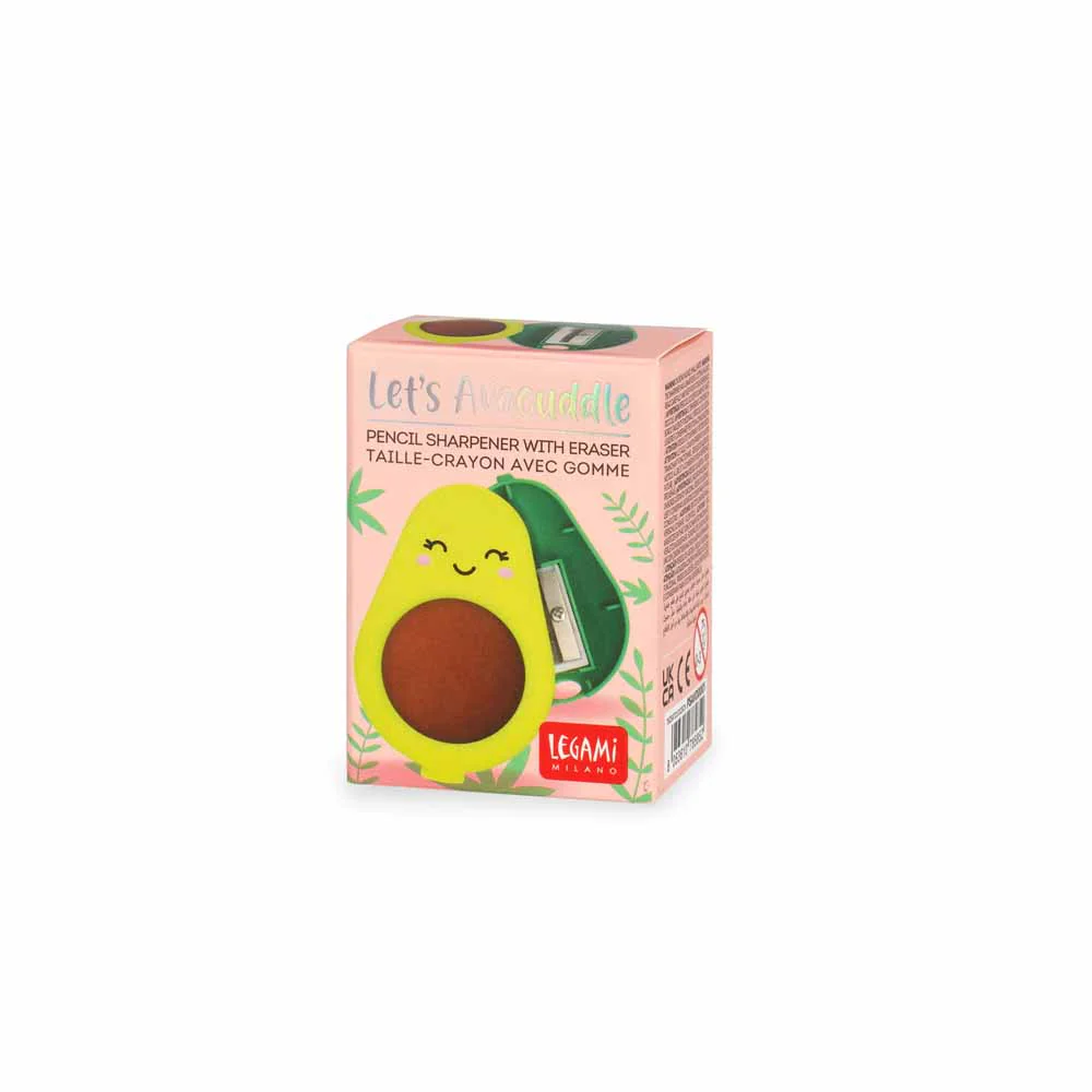 מחדד עפרונות עם מחק- אבוקדו - Image 3