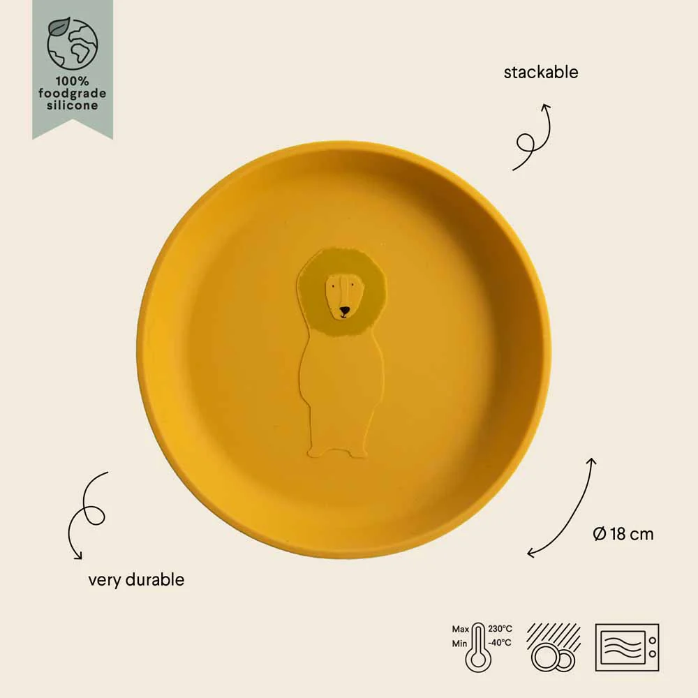 צלחת סיליקון- אריה - Image 3