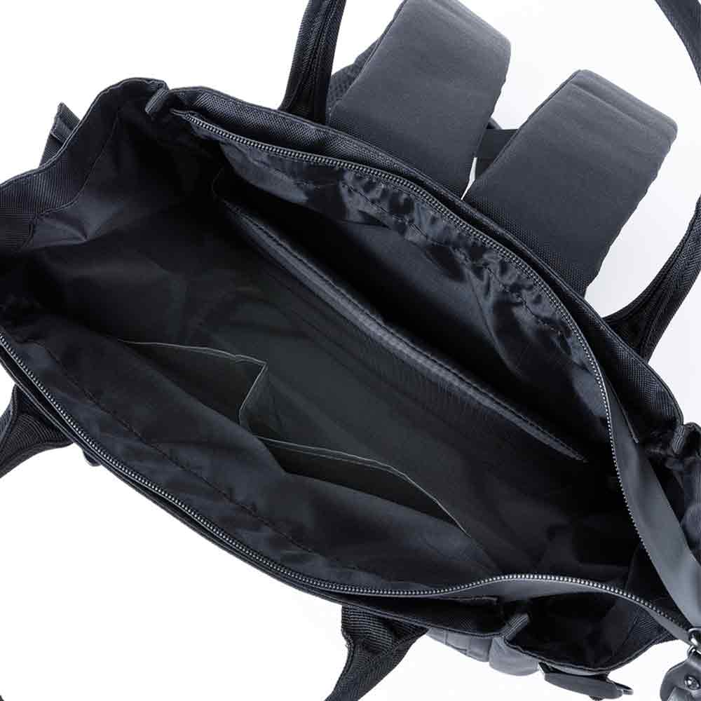 תיק גב 2WAY TOTE SOLID שחור 1112 - Image 6