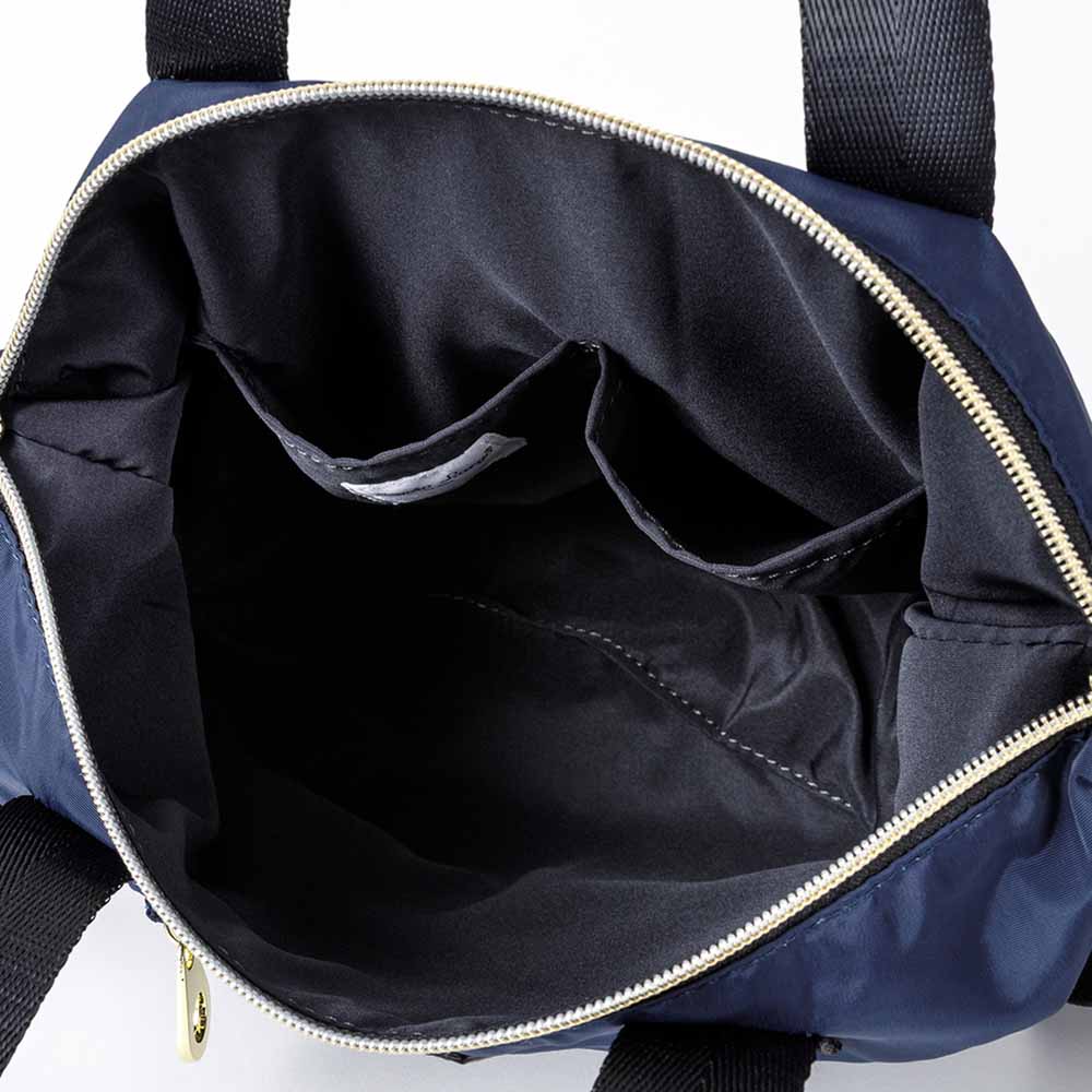 תיק צד 2WAY CASUAL POLYESTER כחול נייבי 0182 - Image 4