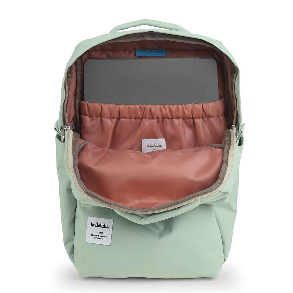 תיק גב MINI CARTER ירוק מנטה - Image 3
