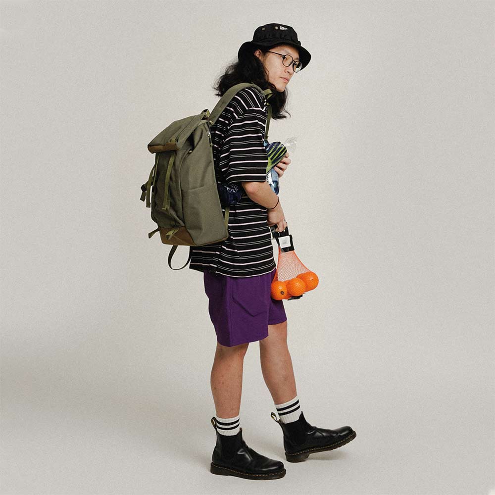 תיק גב GIO ירוק זית - Image 6