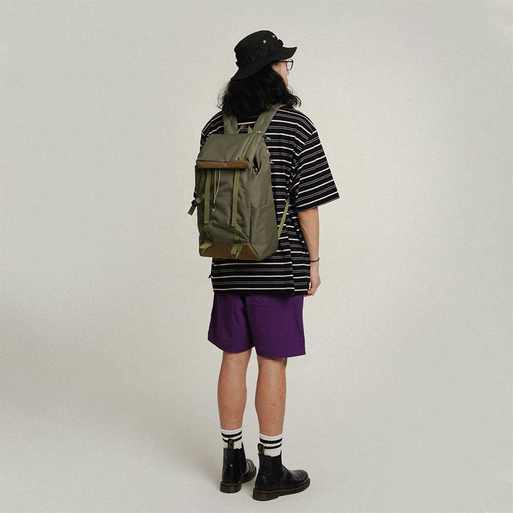 תיק גב GIO ירוק זית - Image 7